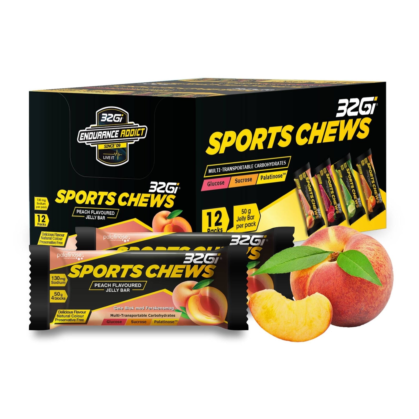 Sports Chews - Energy Sustaining Jelly Bar
