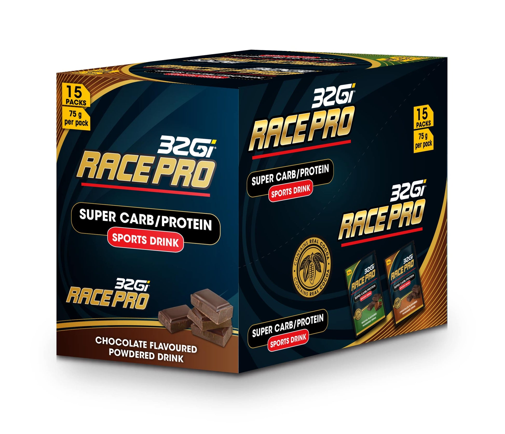 Race Pro - Super Carb/Protein Drink - 32Gi United Kingdom
